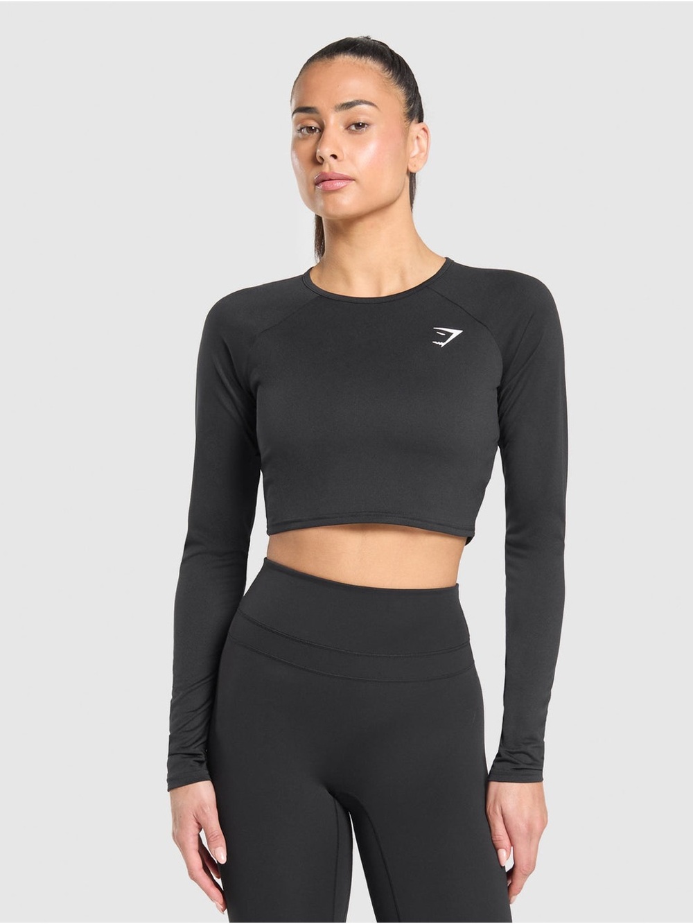 GYMSHARK TRAINING LONG SLEEVE CROP TOP